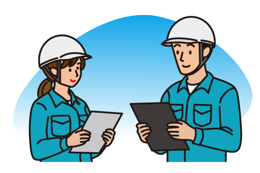 快適な労働環境で働く人たち