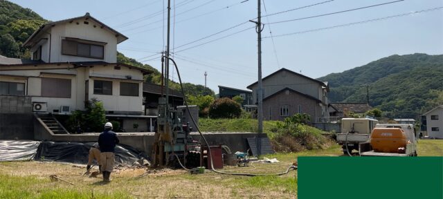 岡山市西大寺地内井戸工事