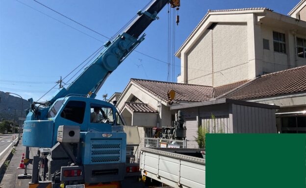 西粟倉村地中熱井戸工事2