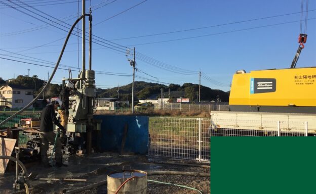 岡山県西大寺地内井戸工事