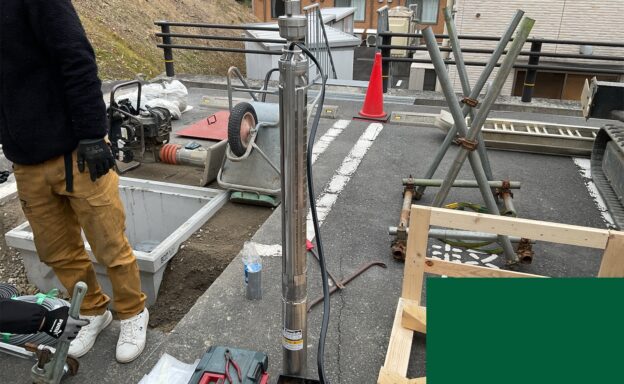 岡山県徳芳井戸設備工事