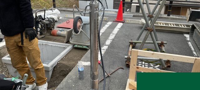 大阪府泉南市井戸設備工事