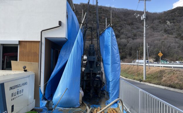 岡山県牟佐井戸工事