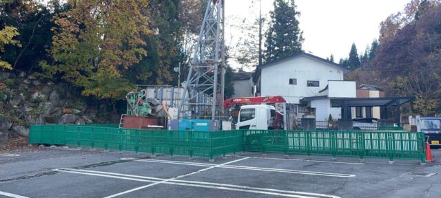 千葉県御宿町地内井戸工事