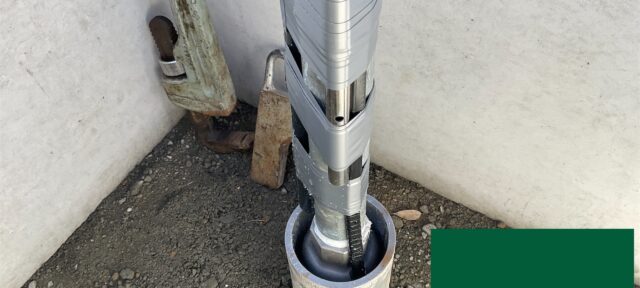 西粟倉村地中熱に伴う揚水試験