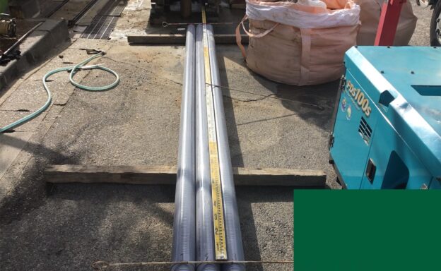 倉敷市某小学校還元井戸工事