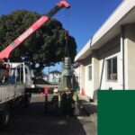 倉敷市某小学校防災井戸工事