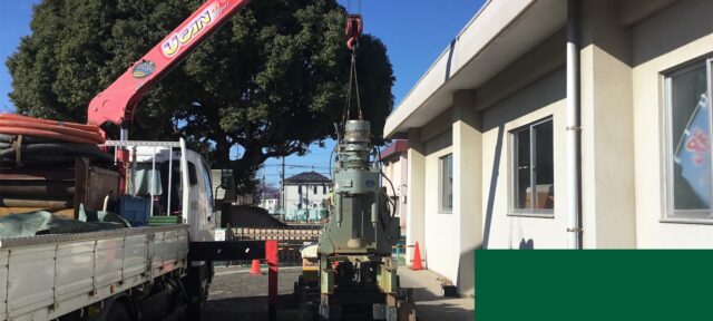 倉敷市某小学校還元井戸工事