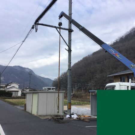 岡山県総社市美袋地内井戸浚渫工事
